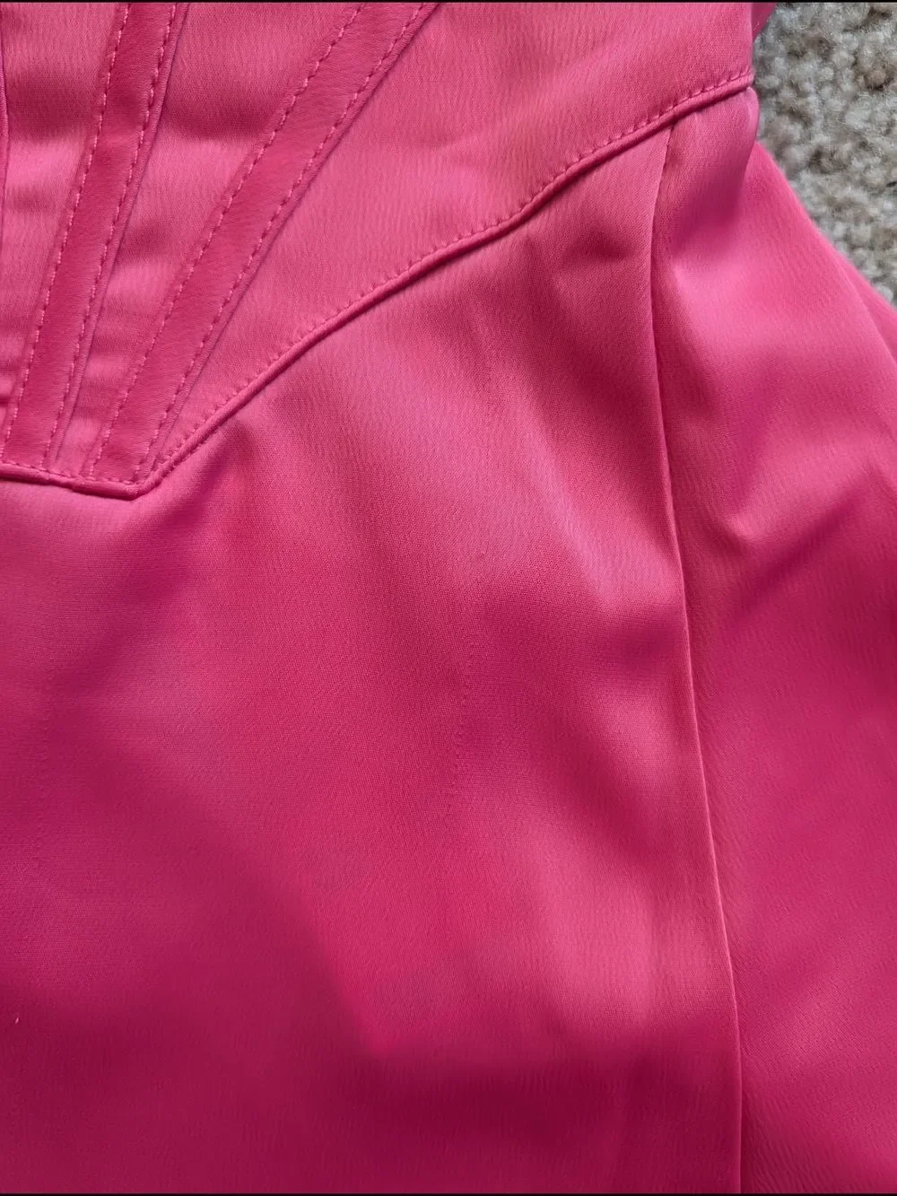 Urban Outfitters Rose Pink Helena Satin Cowl Corset Mini Dress NWT Size XS